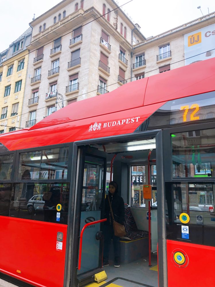 ブダペストのバス