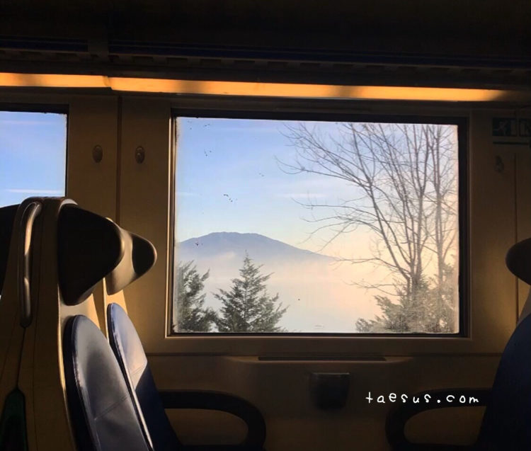 車窓　イタリア
